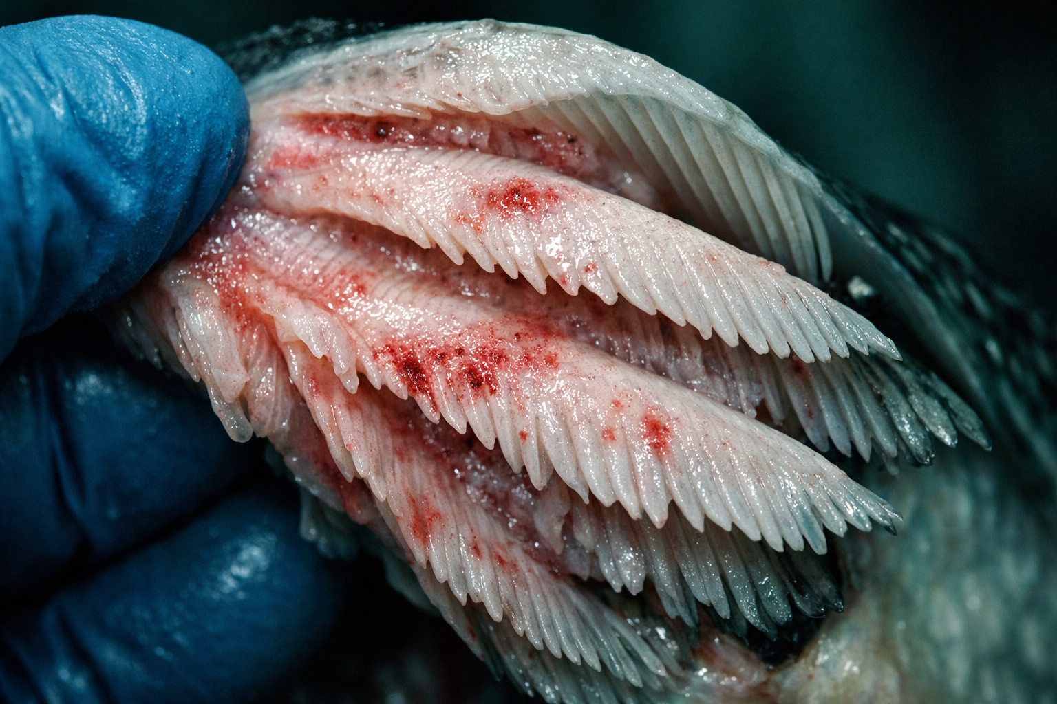 Tejido branquial de salmón del Atlántico con signos de infección viral — respuesta inmune antiviral e interferones, Salmon Immunology Series Capítulo 18