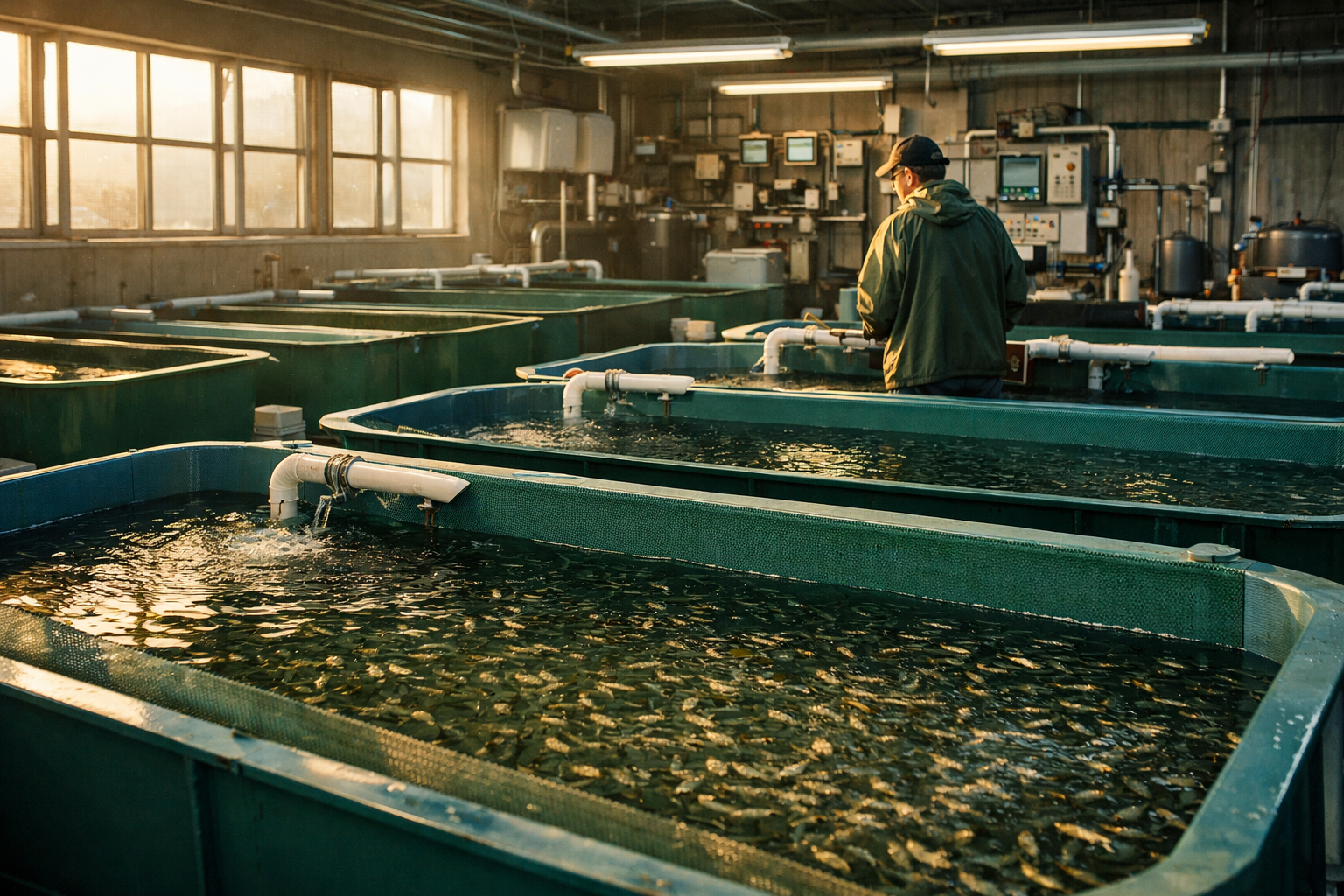 Centro de cultivo de salmónidos con sistema de monitoreo sanitario — memoria inmunológica, vacunación y cierre de la Salmon Immunology Series I, Capítulo 24